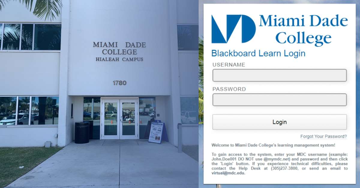 Blackboard.mdc A LMS (Learning Management System) Used by Miami Dade College - Rewiewtrends