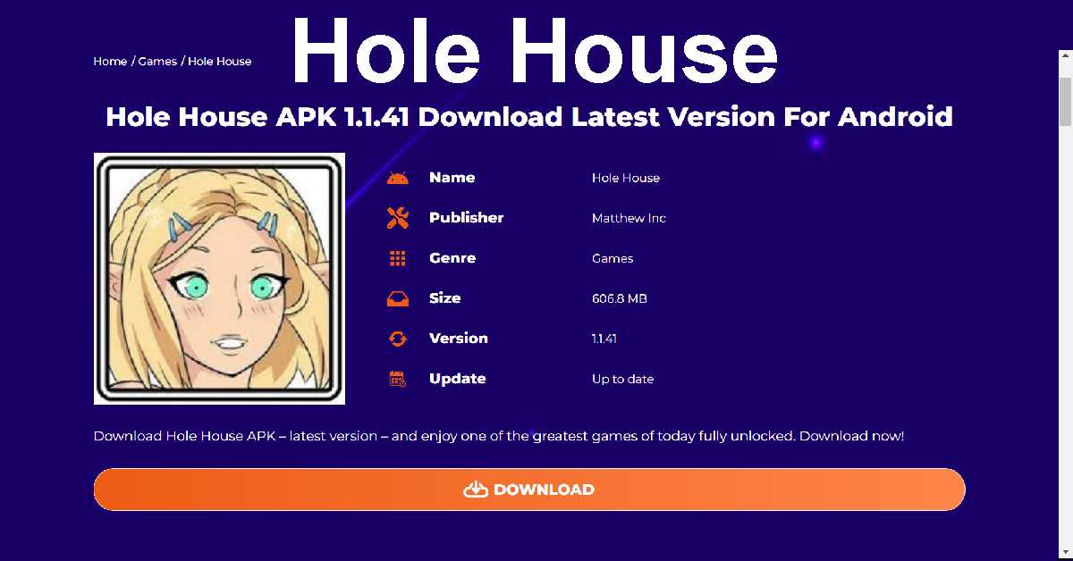 Hole House Exploring the Gameplay, Features & Characters of Game